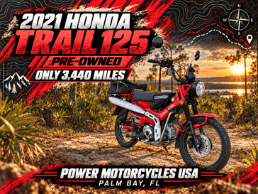 Used 2021 Honda CT125AM 