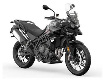 2024 Triumph TIGER850SPORT  in a Graphite Jet Black exterior color. New England Powersports 978 338-8990 pixelmotiondemo.com 