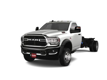 2023 RAM 5500 Tradesman Chassis Regular Cab 4x4 108' Ca in a Bright White Clear Coat exterior color and Diesel Gray/Blackinterior. McPeek's Chrysler Dodge Jeep Ram of Anaheim 888-861-6929 mcpeeksdodgeanaheim.com 