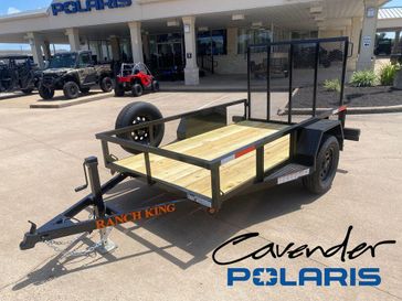 New 2026 Ranch King Weekender Single Axle Utility Trailer 9'x5' WT95-24FMR