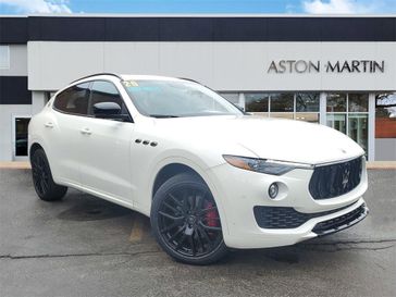 2020 Maserati Levante GranSport in a White exterior color and Blackinterior. Glenview Luxury Imports 847-904-1233 glenviewluxuryimports.com 