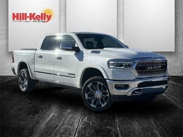 2021 RAM 1500 Limited in a Bright White Clear Coat exterior color and Blackinterior. Hill-Kelly Dodge (850) 786-2130 hillkellydodge.com 