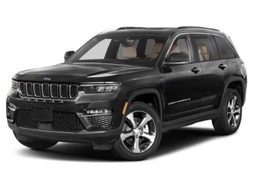 2024 Jeep Grand Cherokee 4xe Base 4xe in a Midnight Sky exterior color and Global Blackinterior. Ontario Auto Center ontarioautocenter.com 