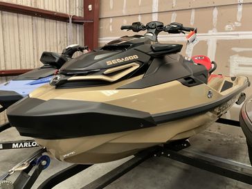 2025 SEA DOO RXT X 325  in a Metallic Tan/Lava Red exterior color. Powersports of Modesto (209) 524-2955 modestopowersports.com 