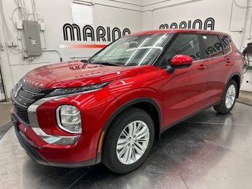 2024 Mitsubishi Outlander ES in a Red Diamond exterior color and Blackinterior. Marina Auto Group (855) 564-8688 marinaautogroup.com 