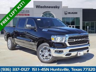2024 RAM 1500 Lone Star Crew Cab 4x2 5'7' Box in a Diamond Black Crystal Pearl Coat exterior color and Diesel Gray/Blackinterior. Wischnewsky Dodge 936-755-5310 wischnewskydodge.com 
