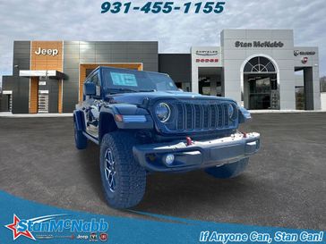 2024 Jeep Gladiator Rubicon X 4x4 in a Black Clear Coat exterior color. Stan McNabb Chrysler Dodge Jeep Ram FIAT 931-408-9662 