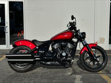 2024 Indian Motorcycle CHIEF DARK HORSE  in a SUNSET RED METALLIC exterior color. Wagner Motorsports (508) 581-5950 wagnermotorsport.com 