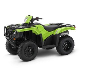 2024 Honda FourTrax Foreman in a Krypton Green exterior color. Parkway Cycle (617)-544-3810 parkwaycycle.com 