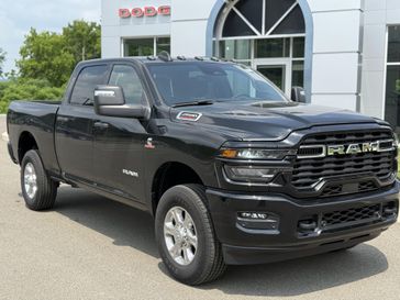 New 2025 RAM 2500 Big Horn Crew Cab 4x4 6'4' Box Diamond Black Crystal Pearl Coat