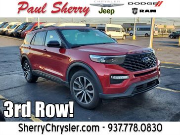 Used 2022 Ford Explorer ST-Line Rapid Red Metallic Tinted Clear Coat