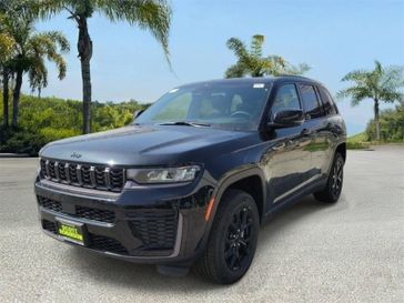 New 2026 Jeep Grand Cherokee Laredo Altitude in a Black exterior color and Global Blackinterior. Southbay Chrysler Jeep Dodge Ram (424) 404-5521 pixelmotiondemo.com 