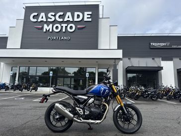 2025 Triumph SPEED 400 - CASPIAN BLUE 
