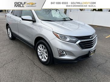 2020 Chevrolet Equinox LT in a Silver Ice Metallic exterior color and Jet Blackinterior. Glenview Luxury Imports 847-904-1233 glenviewluxuryimports.com 