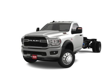 2024 RAM 5500 Tradesman Chassis Regular Cab 4x2 120' Ca in a Bright White Clear Coat exterior color and Blackinterior. McPeek's Chrysler Dodge Jeep Ram of Anaheim 888-861-6929 mcpeeksdodgeanaheim.com 