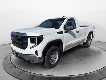 New 2026 GMC Sierra Pro in a Summit White exterior color and Jet Blackinterior. Perkins La Junta 719-383-2250 perkinslajunta.com 