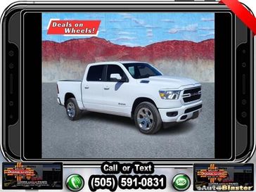 2023 RAM 1500 Big Horn Lone Star in a Bright White Clear Coat exterior color and Blackinterior. Melloy Dodge RAM FIAT 505-588-4459 melloydodge.com 