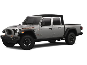 2023 Jeep Gladiator Mojave 4x4 in a Sting-Gray Clear Coat exterior color and Blackinterior. Victor Chrysler Dodge Jeep Ram 585-236-4391 victorcdjr.com 