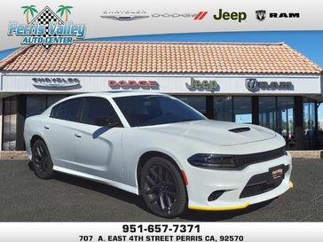 2023 Dodge Charger Gt Rwd in a White Knuckle exterior color and Blackinterior. Perris Valley Chrysler Dodge Jeep Ram 951-355-1970 perrisvalleydodgejeepchrysler.com 