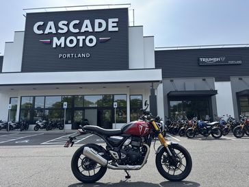 2025 Triumph SPEED 400 - CARNIVAL RED - STORM GREY 