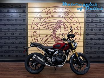 2025 Triumph Scrambler 400X  Carnival Red/Phantom Black