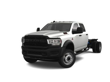 2024 RAM 4500 Tradesman Chassis Crew Cab 4x2 84' Ca in a Bright White Clear Coat exterior color and Diesel Gray/Blackinterior. McPeek's Chrysler Dodge Jeep Ram of Anaheim 888-861-6929 mcpeeksdodgeanaheim.com 