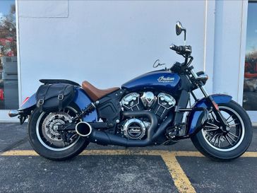 2021 Indian Motorcycle SCOUT ABS  in a BLUE exterior color. Wagner Motorsports (508) 581-5950 wagnermotorsport.com 