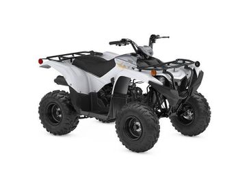 2024 Yamaha Grizzly in a White exterior color. Parkway Cycle (617)-544-3810 parkwaycycle.com 