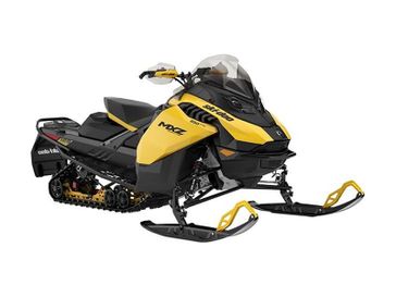 2024 Ski-Doo SM MXZ NEOP 6EFI BK 120 1.2RS  in a Neo Yellow exterior color. Central Mass Powersports (978) 582-3533 centralmasspowersports.com 