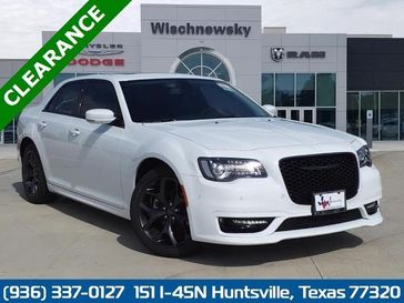 2023 Chrysler 300 Touring L Rwd in a Bright White exterior color and Blackinterior. Wischnewsky Dodge 936-755-5310 wischnewskydodge.com 