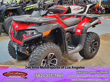 2024 CFMOTO CF600AU-3SA  in a MAGMA RED exterior color. Del Amo Motorsports of Los Angeles (562) 262-9181 delamomotorsports.com 