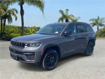New 2026 Jeep Grand Cherokee Laredo Altitude 4x2 in a Baltic Gray Metallic Clear Coat exterior color and Global Blackinterior. Southbay Chrysler Jeep Dodge Ram (424) 404-5521 pixelmotiondemo.com 