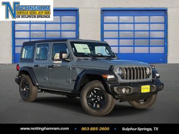 New 2026 Jeep Wrangler 4-door Sport