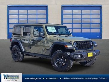 New 2026 Jeep Wrangler 4-door Willys