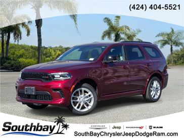 New 2026 Dodge Durango Gt Plus Awd in a Octane Red Pearl Coat exterior color and Blackinterior. Southbay Chrysler Jeep Dodge Ram (424) 404-5521 pixelmotiondemo.com 