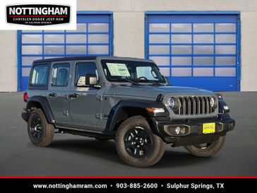 New 2026 Jeep Wrangler 4-door Sport