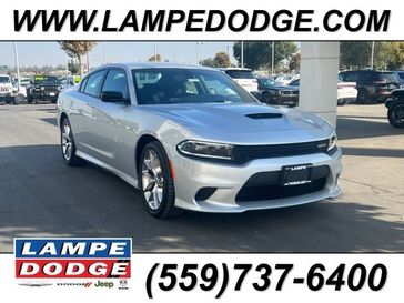 2023 Dodge Charger Gt Rwd in a Triple Nickel exterior color and Blackinterior. Lampe Chrysler Dodge Jeep RAM 559-471-3085 pixelmotiondemo.com 