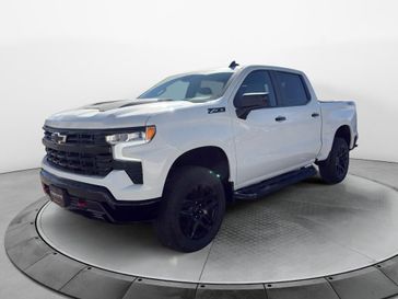 New 2026 Chevrolet Silverado LT Trail Boss in a Summit White exterior color and Gideoninterior. Perkins La Junta 719-383-2250 perkinslajunta.com 