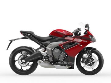 2025 Triumph DAYTONA 660  in a CARNIVAL RED exterior color. BMW Motorcycles of New Orleans 504-595-6776 pixelmotiondemo.com 