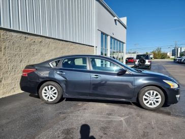 2013 Nissan Altima 2.5 S in a Storm Blue Metallic exterior color and Charcoalinterior. Wilmington Auto Center Chrysler Dodge Jeep Ram (937) 556-6430 wilmingtonautocentercdjr.com 