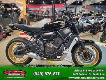 2024 Yamaha XSR700RCB  in a RAVEN exterior color. Del Amo Motorsports of Orange County (949) 416-2102 delamomotorsports.com 