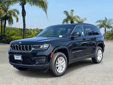 New 2026 Jeep Grand Cherokee Laredo X 4x2 in a Diamond Black Crystal Pearl Coat exterior color and Global Blackinterior. Southbay Chrysler Jeep Dodge Ram (424) 404-5521 pixelmotiondemo.com 