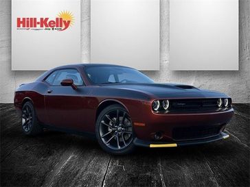 2023 Dodge Challenger R/T in a Sinamon Stick exterior color and T/A Nappa/Alacantra Seatinterior. Hill-Kelly Dodge (850) 786-2130 hillkellydodge.com 