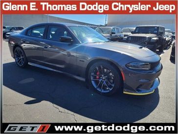 2023 Dodge Charger R/T in a Granite exterior color and Blackinterior. Glenn E Thomas 100 Years Of Excellence (866) 340-5075 getdodge.com 