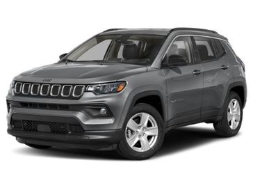2022 Jeep Compass Sport in a Velvet Red Pearl Coat exterior color and Blackinterior. Jeep Chrysler Dodge RAM FIAT of Ontario 909-757-0698 jcofontario.com 