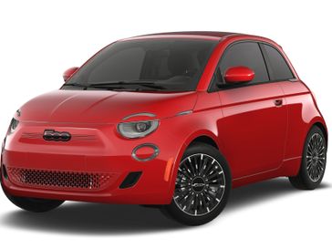 2024 Fiat 500e (red) Edition in a Red by (Red) exterior color. Fresno Chrysler Dodge Jeep RAM 559-206-5254 fresnochryslerjeep.com 