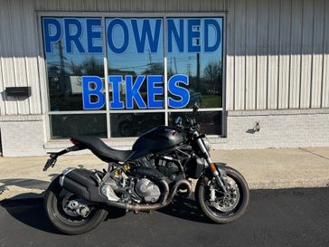 2018 Ducati Monster 821 in a BLACK exterior color. Cross Country Powersports 732-491-2900 crosscountrypowersports.com 