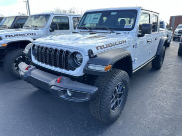 2024 Jeep Gladiator Rubicon 4x4 in a Bright White Clear Coat exterior color. Gupton Motors Inc 615-384-2886 guptonmotors.com 