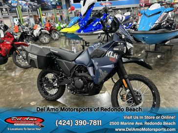 2024 Kawasaki KL650HRFAL-BU1  in a METALLIC MATTE TWILIGHT BLUE exterior color. Del Amo Motorsports of Redondo Beach (424) 304-1660 delamomotorsports.com 