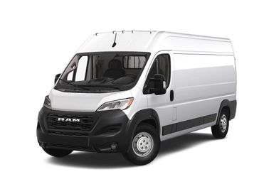 2024 RAM Promaster 2500 Tradesman Cargo Van High Roof 159' Wb in a Bright White Clear Coat exterior color. Victor Chrysler Dodge Jeep Ram 585-236-4391 victorcdjr.com 